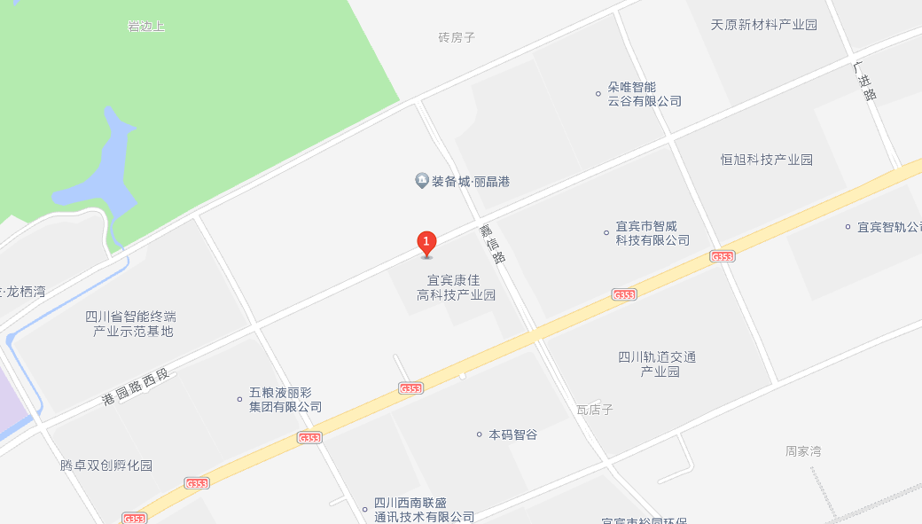 公司位置地图